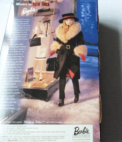 Muñeca Barbie Edición Invierno en Nueva York miniatura 7
