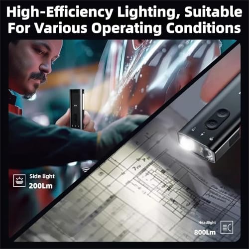 Image of K3 UltraMulti EDC Keychain Tool, Mini Keychain Flashlight 800 Lumens with Diffuser Clip, Multipurpose Pocket Light Hat Lamp Camp Lantern for Everyday Dog Walking Hiking Camping