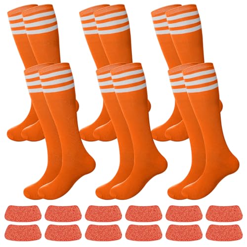 Image of Panitay 2 /12 /16 /24 Pairs Softball Soccer Socks Glitter Eye Black Stickers Team Spirit Accessories for Youth Women Sport Wear