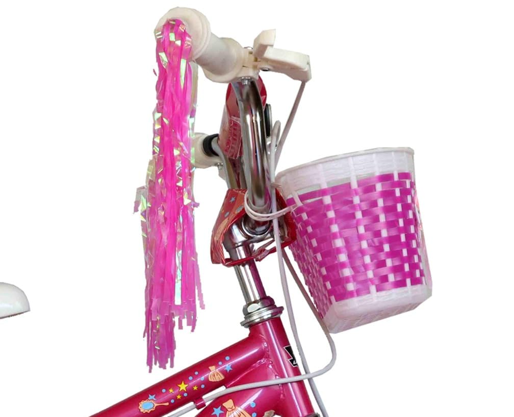 ️ Bicicleta niña 2-7 años | Bicicleta Infantil 12, 14, 16 Pulgadas + Ruedines + Cesta | Bicicleta niña 4 años con Diseño Seguro, cómodo y Atractivo.