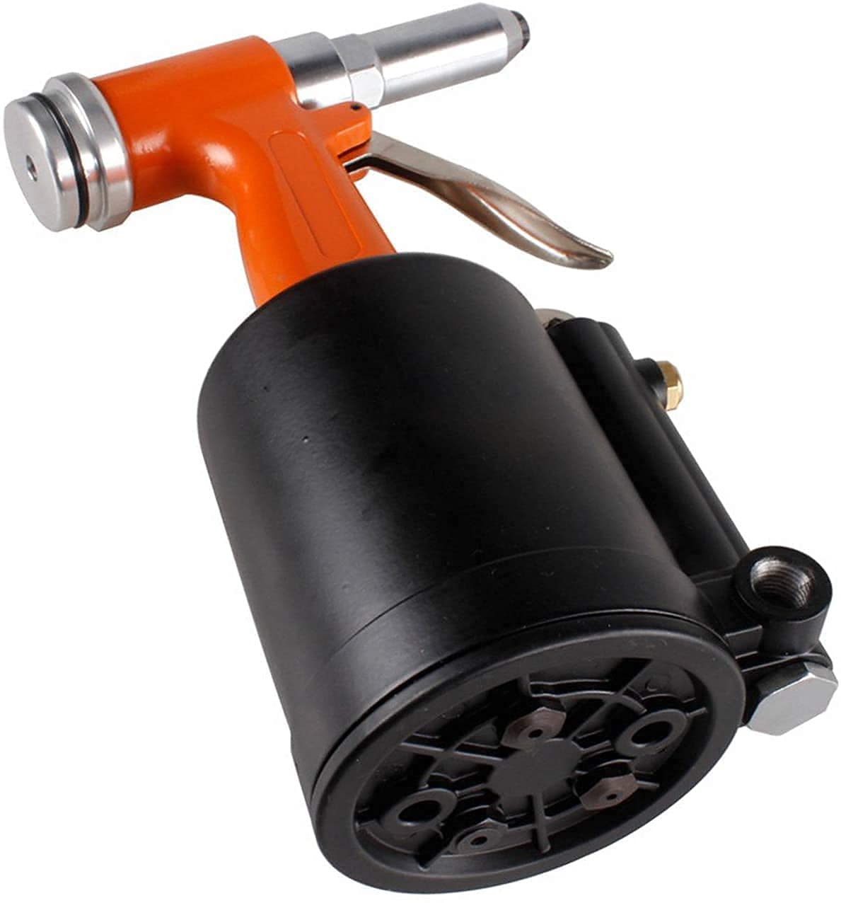 Beyondlife Pistola Rivettatrice ad Aria Pneumatica Per Rivettatrice ad Aria Compressa, Set di Utensili Manuali per Inserto per Chiodi per Rivetti a Risparmio di Manodopera, 2,4-6,4 mm Naselli