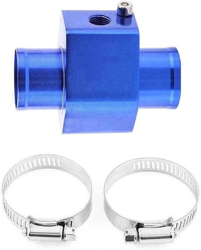 Adaptador de mangueira do radiador para sensor de temperatura da água LZKZPY azul – 30 mm
