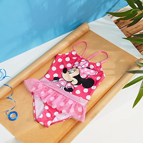 Disney Girls One Piece Swimsuit Comfortable Stretchy Swimsuit - Girls Gifts2