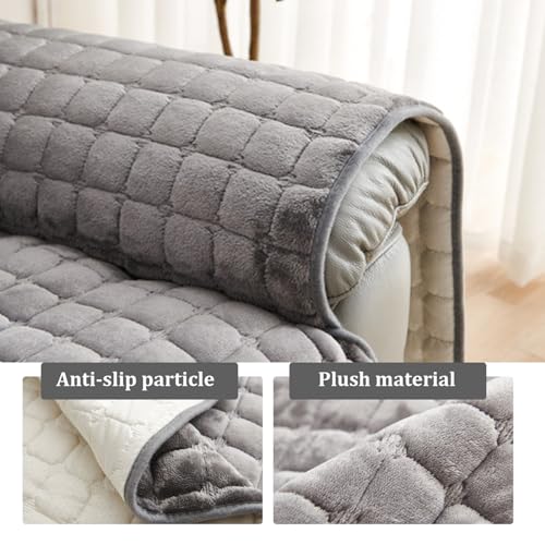 Funda para sillón reclinable suave de 75 x 21 pulgadas protector de sofá individual 5