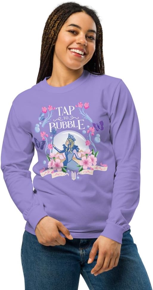 Wicked: for Good Long Sleeve Shirt Tap to Bubble - Officially Licensed