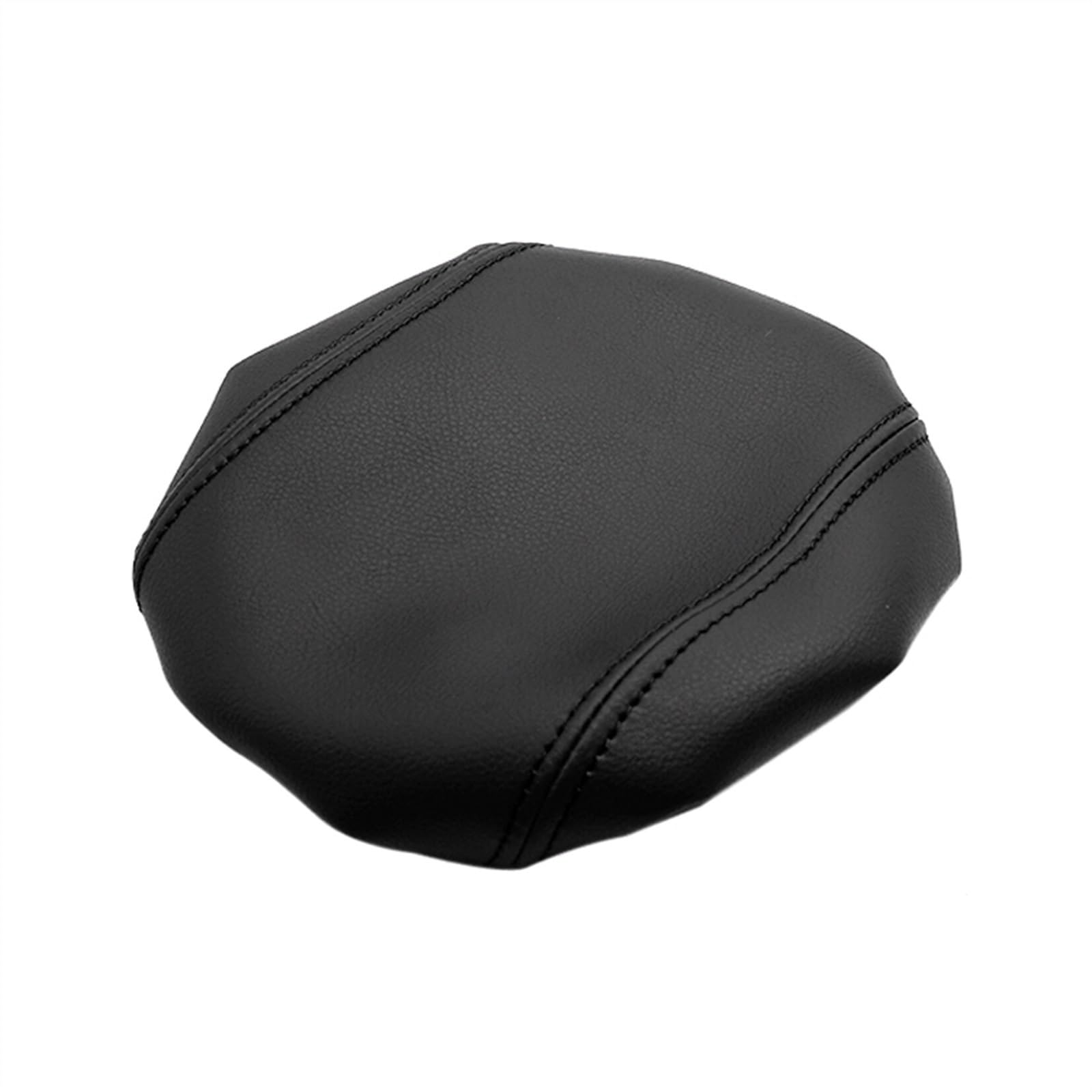 Auto-Armlehnen-Aufbewahrungsbox Für A4 B9 2017 2018 2019 Autozubehör Mikrofaser Leder Mittelkonsole Deckel Armlehne Box Abdeckung Trim(Schwarz)