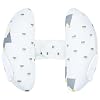 XIGGA Supports Baby's Head and Neck Soft and Comfortable Travel Pillow, Banana-Shaped Adjustable Size Stroller Car Pillow Suitable for Boys and Girls.