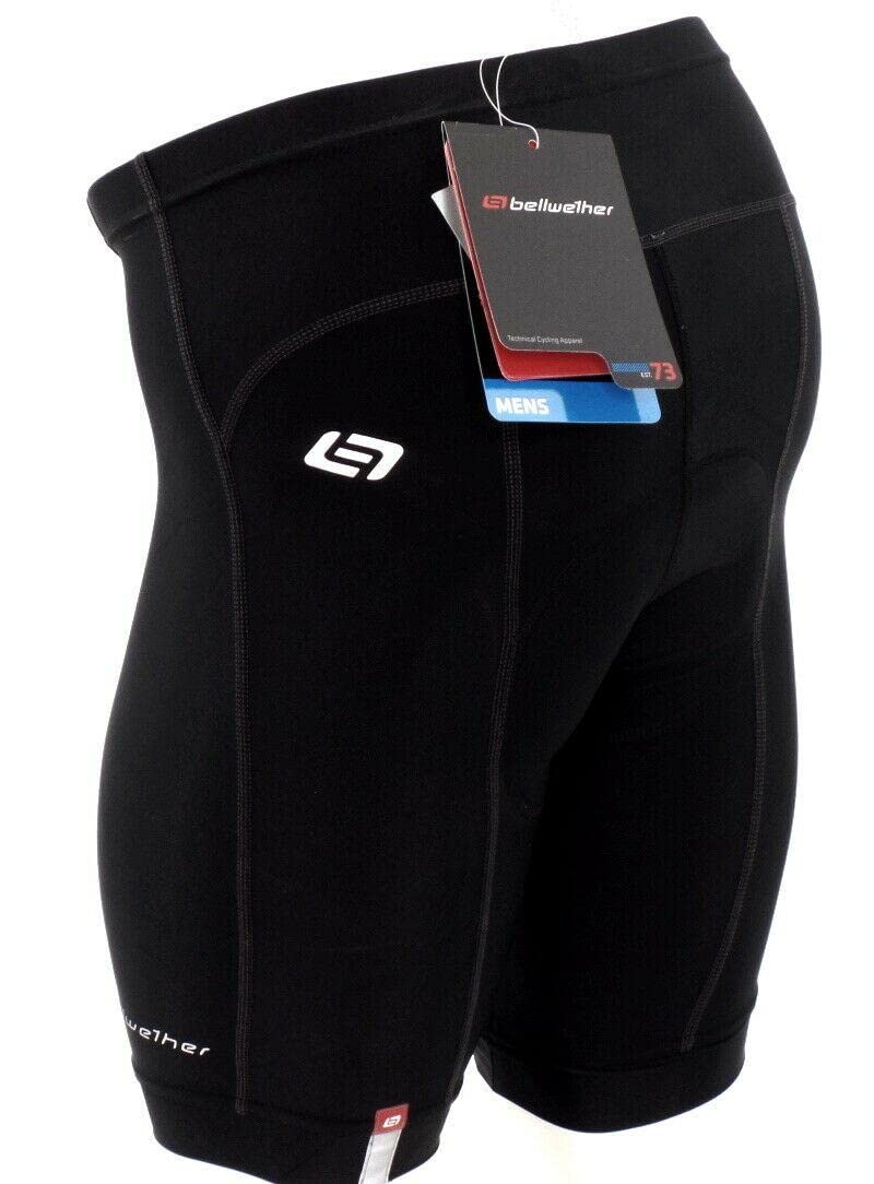 Bellwether Mens Endurance Gel Cycling Shorts - 5537 (Black - XS)
