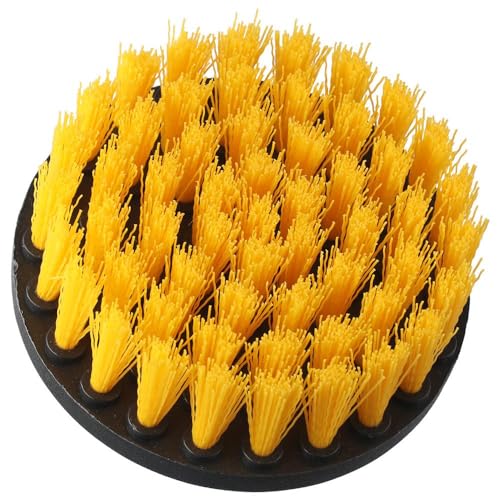 AllGIFT Conjunto de esfregões elétricos, 4 peças, ferramentas de limpeza de acionamento de 6,35 cm,