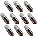 Produktbild LED-Mafia 10 Stück E5 E5,5 Mini Glühlampen Fensterleuchte Lichterbogen Kleinstlampe Röhrenlampe Schraubbirnen 12V AC DC 0,6A Ersatz Glühbirne warmweiß