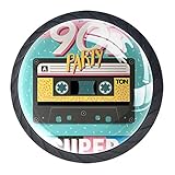 Dimension : diamètre du cristal : 30 mm ; hauteur du bouton : 28 mm.