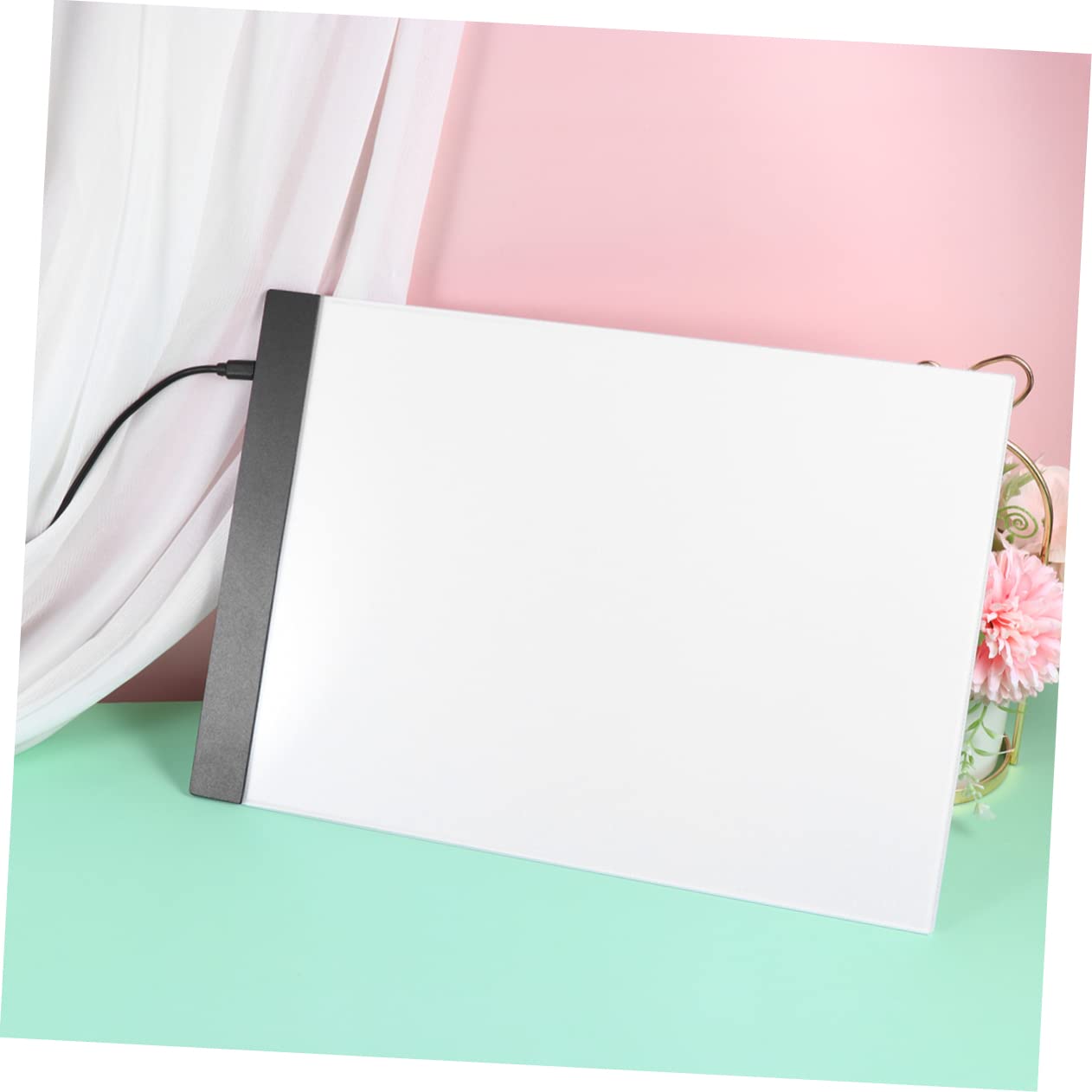 Table Lumineuse A4 LED de Traçage, Planche Acrylique pour Copie