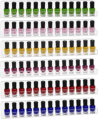 Nagellack Regal von DAWOO aus transparentem Acryl für vielseitige Nutzung