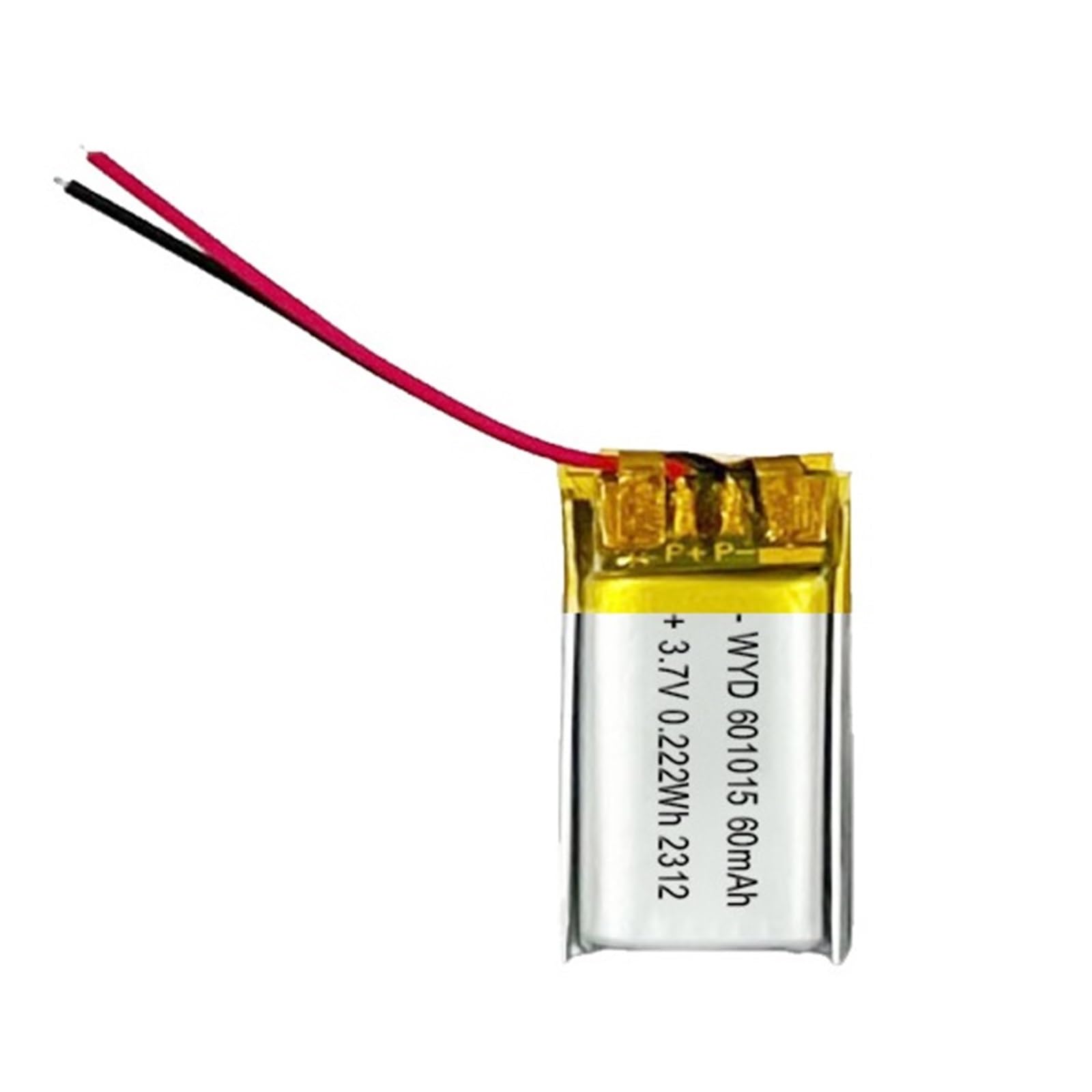 601015 60mAh 3,7V 1 PIÈCES