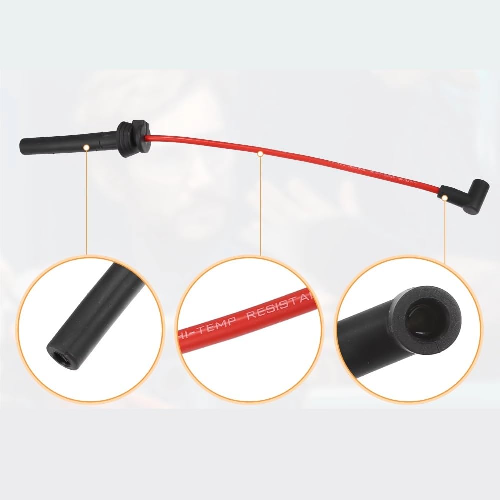 Juego de Cables de bujía para Mini Cooper R50 R52 R53 12127513032 Cables de Bobina de bujía para automóvil Arnés de Bobina de Encendido
