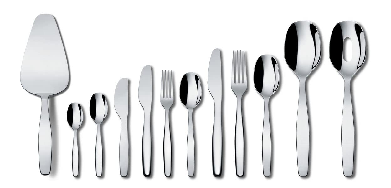 Alessi Itsumo ANF06/5 – designerski widelec deserowy ze stali szlachetnej 18/10, 6 sztuk