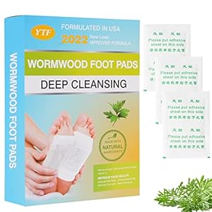 Deep Cleansing Foot Pads Natural Bamboo Vinegar Premium Ginger Foot Pad for Foot and Body Care Sleep & Feel Better All Natural(20 Pack)