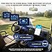 48V Lithium Battery Golf Cart Batteries Kit with Smart 200A BMS 58.4V 18A Charger Touch Bluetooth Monitor & Mobile APP 10000 Cycles 48V 100Ah LiFePO4 Battery Peak Current 1000A(3-5s) for Golf Cart