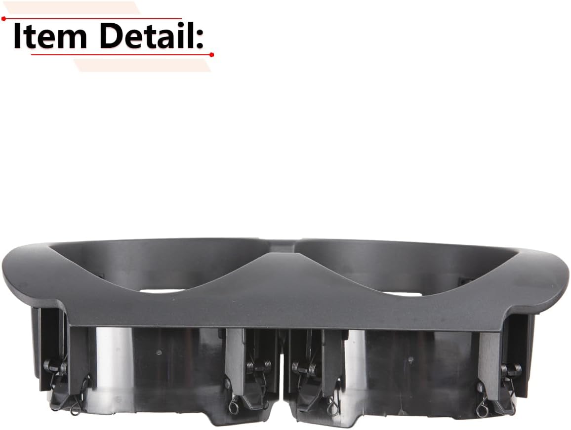 RLB-HILON Cup Holder Insert Divider Compatible with Mercedes Benz C300 C350e C43 C63 AMG E300 E400 GLC300 2015 to 2021 Year - Image 5