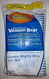 (Ship from USA) 9 pk EUREKA MM Mighty Mite 3670 and 3680 Canisters Vacuum Bags Part 153-9