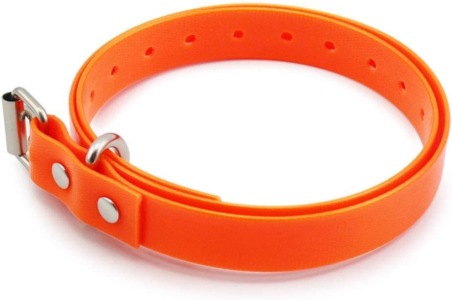 3/4" Replacement Waterproof Dog Collar，Adjustable TPU E