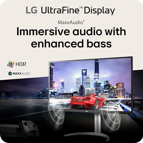 LG 32UP83AK-W 32-inch Ultrafine 4K UHD (3840 x 2160) IPS Computer Monitor, 60Hz, HDR10, Built-in Speaker, Reader Mode, HDMI, DisplayPort, USB Type-C 60W PD, Tilt/Height/Pivot Adjustable Stand, White by LG - Image 4