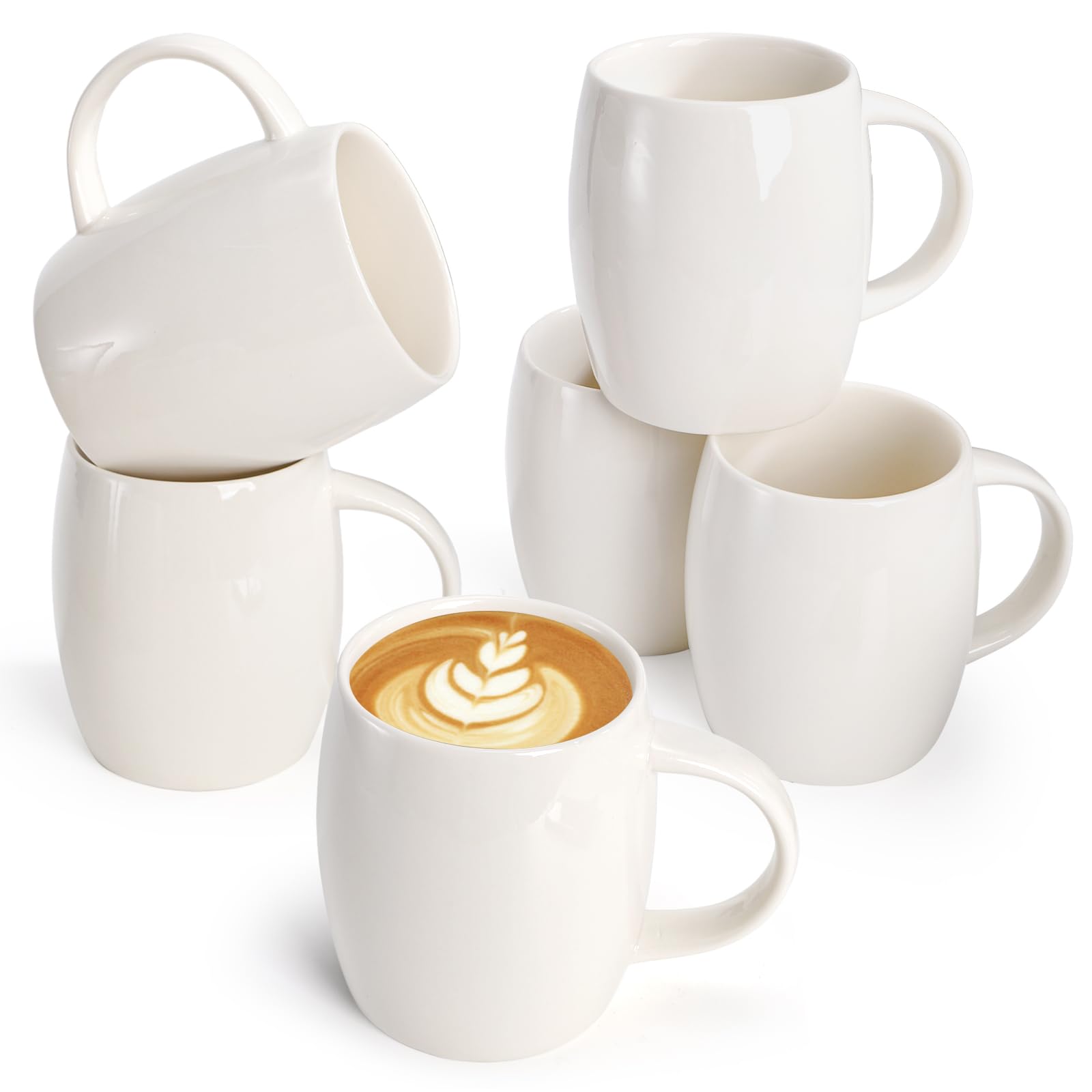 asimocrafts a-cup 30 60 120 各2個6点SET Amazon.com: Foraineam Set of 6 Porcelain Mugs 15 Ounces White