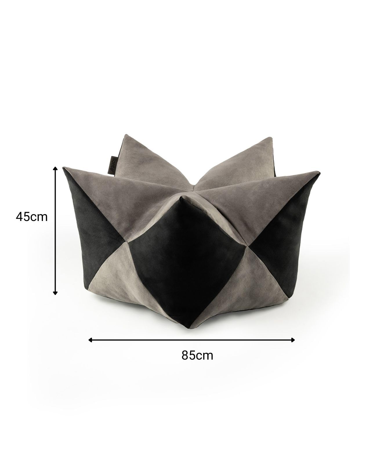 Lionto Orthopedisch Hondenbed, 76 X 51 8 Cm, Robuust Hondenkussen Met Zacht Pluche Afneembare En Wasbare Hoes Waterafstotend Geschikt Voor Kleine Grote Honden Katten Grijs 652737788