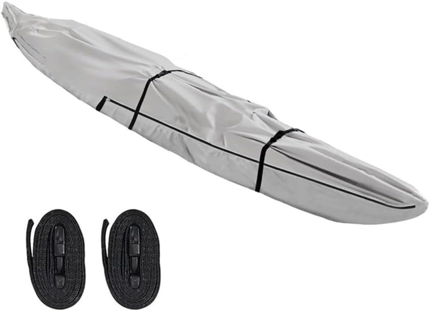 Schleuder Universal Kajak Abdeckung, 5,5 m wasserdichte und UV-beständig Kajak Kanu Abdeckung, Oxford Stoff, Bootsabdeckung für Fischerboot/Kajak/Kanu