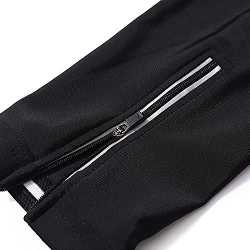 Maillot de Cyclisme + Pantalon Homme Manche Longue Tenue Cycliste Rembourrage Équipement Ensemble pour Velo VTT de Sport Respirant Confortable – Image 7