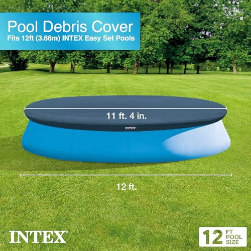 Image of Intex 12-Foot Round Easy Set Pool Cover