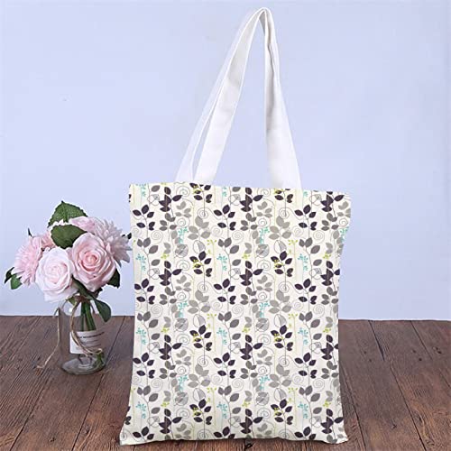 Fubido Cartoon Personalized Color Printing Canvas Tote Bag,Funny Raccoons Hearts Love,Eco-Friendly Travel Reusable Shopping Bags Makeup Bag Gift For Girls Women,Pale Pink Grey White(16 * 18 In) #TOP4