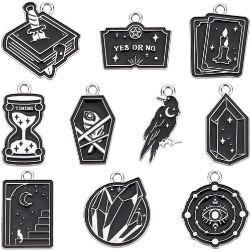 Breloques gothiques d'Halloween pour créer des bijoux ensorcelants de fête