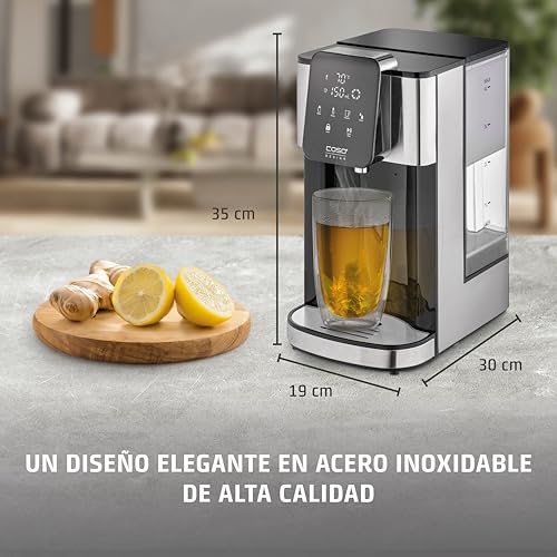 Miniatura 3 de Caso Hw 1660 - Dispensador De Agua Caliente 4l - Hervidor De Agua Electrico - Agua Caliente En Segundos - Temperatura 40 C A 100 C - 7 Cantidades De Salida - Filtro Antical Y Anti Impurezas