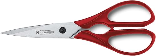 Victorinox - Tijeras de cocina con mango rojo