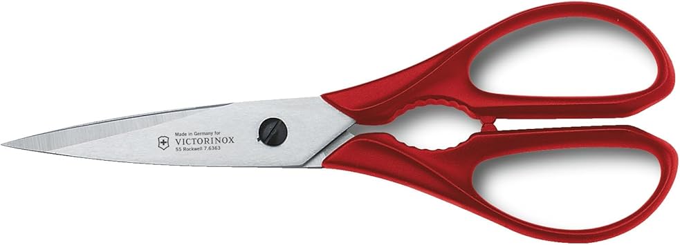 Amazon.com: Victorinox Red Handled Kitchen Scissors : Home & Kitchen