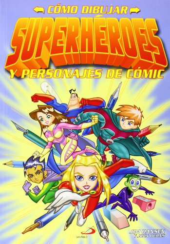 Portada de Cómo dibujar superhéroes