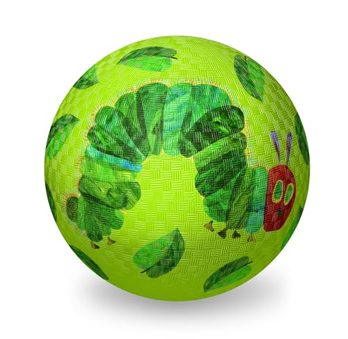Crocodile Creek The Very Hungry Caterpillar 7-Inch Playground Ball Textured Rubber Kids Ball Ages 3+