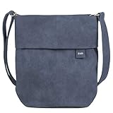 Material: Kunstleder Zwei Mademoiselle M12 Schultertasche 32 cm nubuk-blue
