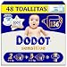 Dodot Sensitive Kit Recién Nacido Pañales + toallitas, 58 Pañales de la Talla 2 + 78 Pañales de la Talla 3 + 48 Toallitas Pure Aqua para Bebe, 99% Agua