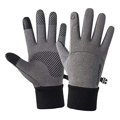 Serenable Luvas de Inverno à Prova de Vento para Clima Frio à Prova de Vento E Tela de Toque Térmica