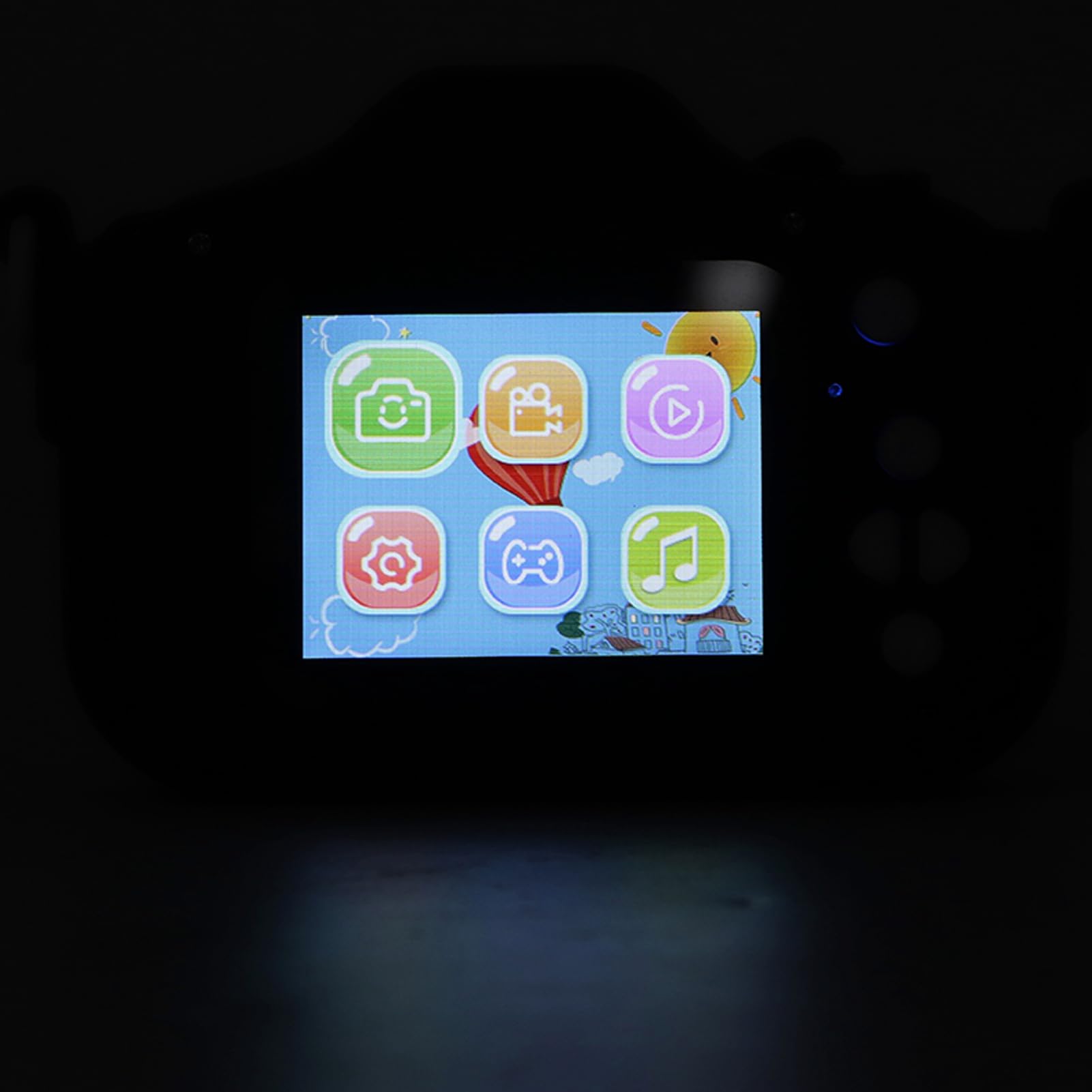 Mini Kamera dla Dzieci Wielofunkcyjna Mini Kamera Wideo do Sesji Zdjęciowej 2,0-calowy Duży Ekran HD 4000 W Pikseli Aktualizacja Aparatu do Selfie dla Dzieci w Wieku od 3 do 6 Lat