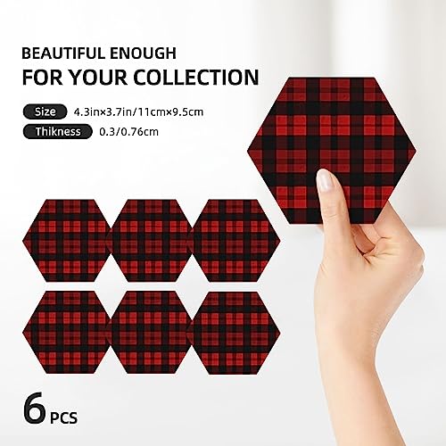 Dessous de verre en céramique avec support cadeau idéal pour décoration de table basse - 4