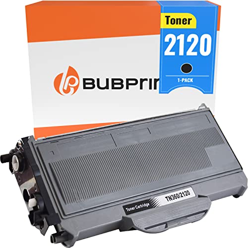 Bubprint Kompatibel XXL Toner als Ersatz für Brother TN-2120 für DCP-7030 DCP-7040 DCP-7045N HL-2140 HL-2150N HL-2170 HL-2170W MFC-7320 MFC-7340 MFC-7440N MFC-7840W Schwarz Cover