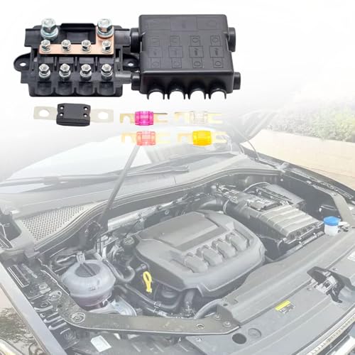 Porte-fusibles de distribution d'énergie pour aménagement de circuits de puissance durables - 3