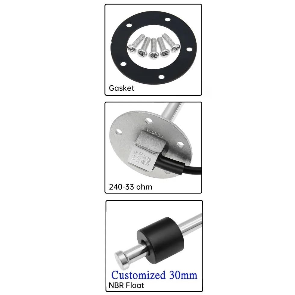 Sensor de nivel de gasolina de 700mm para rutas de camión y navegación sin imprevistos 3
