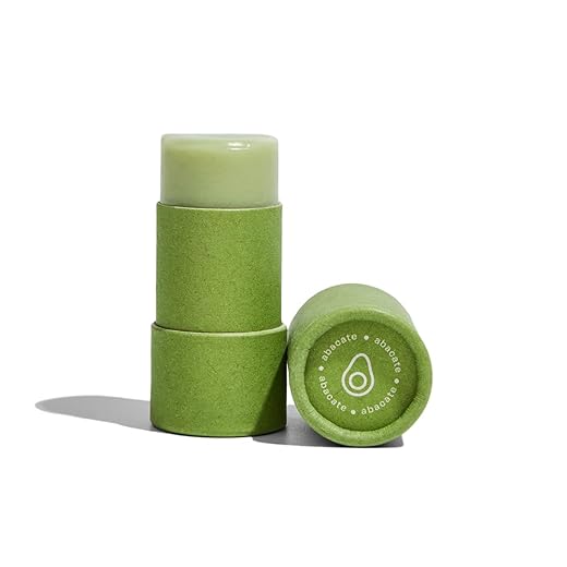 B.O.B Bars Over Bottles Lip Balm Abacate | Natural, vegano, livre de crueldade, sustentável, livre de plástico, waterless, hidrata e repara a pele dos lábios
