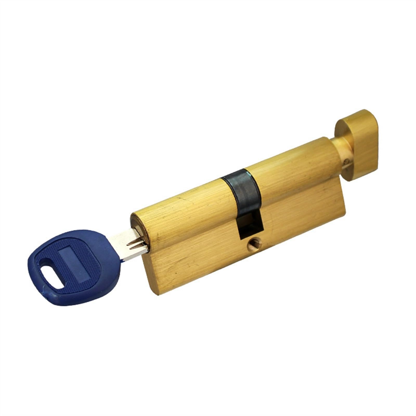 Zamek cylindryczny do drzwi, Zamek mosiężny do drzwi PCV z pojedynczym cylindrem, 60-110 mm(110mm)