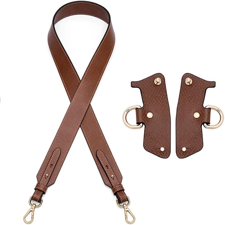 Vachetta Leather Purse Strap Replacement for Longchamp Strap Kit