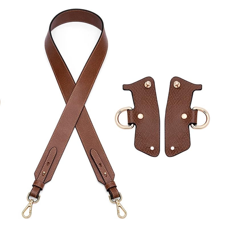 Image of Vachetta Leather Purse Strap Replacement for Longchamp Strap Kit